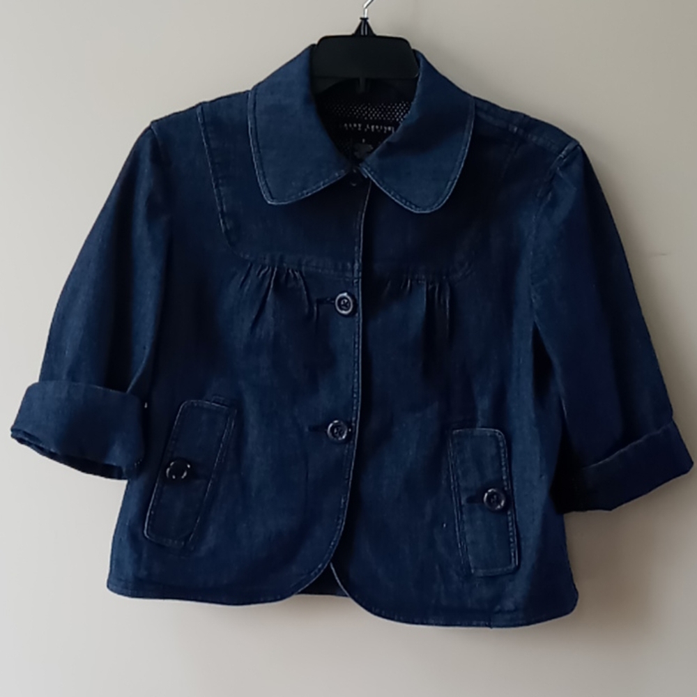 Larry Levine Blue Jean Jacket